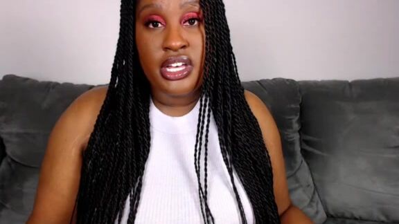 "UnfriendlyBlckHottie" ebony female domination, female supremacy, femdom, mind fuck, verbal humiliation Cry About It incel boy manyvids