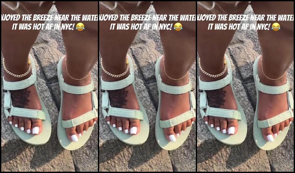 Aminah Feetz Nicknamed Aminahfeet Onlyfans A Little Nyc Travel Vlog Can T Wait To Go Back