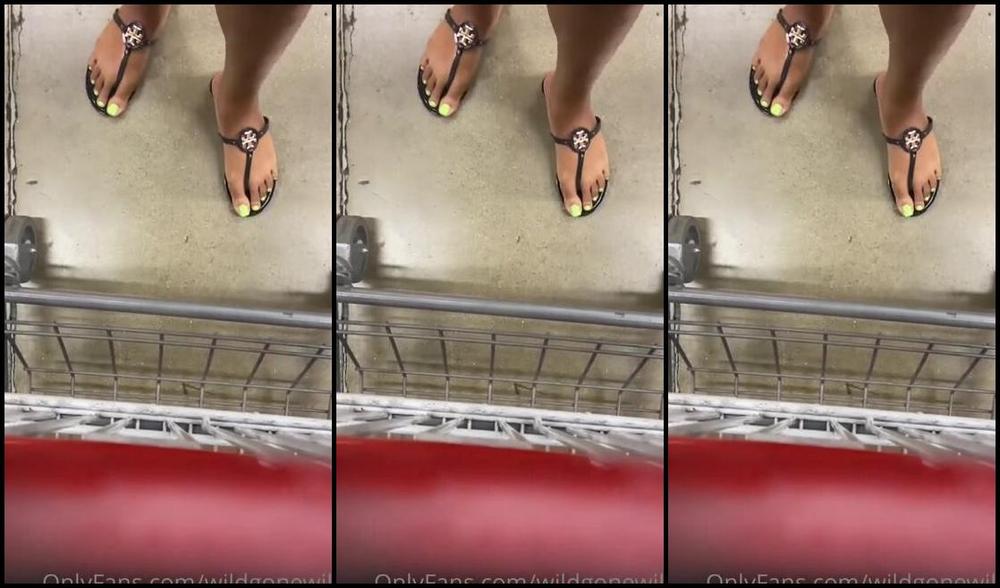 Wild Gone Wild Nicknamed Wildgonewild 08 05 2022 Onlyfans Video Pov You Spot My Feet At The Supermarket And Wanna Pay For My Groceries