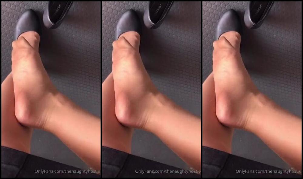 Naughty Nylons Nicknamed Naughtynylons Onlyfans Inflight Entertainment