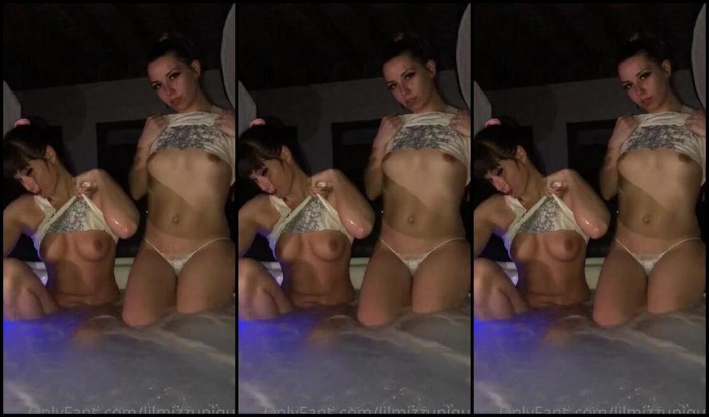 Lilmizzunique Nicknamed Lilmizzunique Onlyfans Fun Friday Here S A Fun Moment From My Hot Wet Shoot With Eclipsa Love Splashing Around With