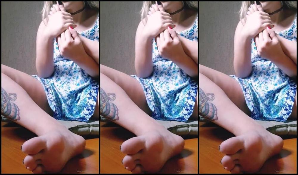 Misssexyfeet Nicknamed Misssexyfeet2 Foot Fetish 03 02 2020 Onlyfans Video Having Fun By Myself