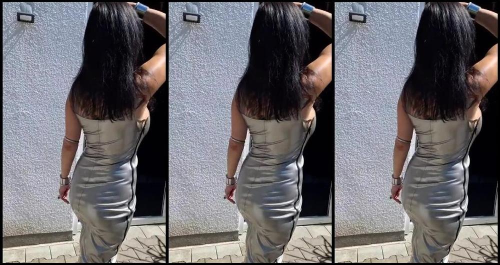 Sophie X Elodie Nicknamed Sophie X Elodie 12 10 2024 Onlyfans Video Im Metallic Silbernen Latexkleid Hk