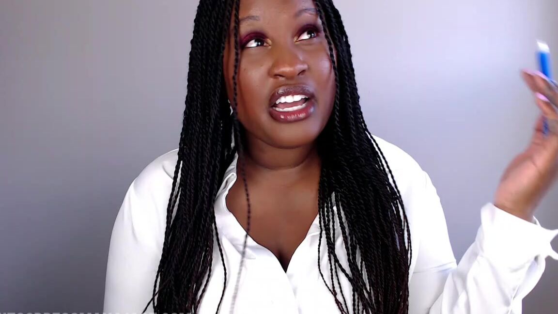 "UnfriendlyBlckHottie" cock worship, ebony female domination, gay4pay, sissification, sissy sluts Cock Suckers Application manyvids