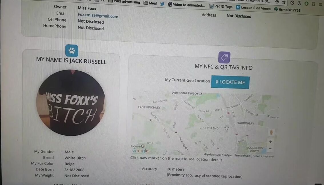 Miss Foxx Nicknamed Missfoxx 03 27 2017 Onlyfans Video All Lost Dogs Must Be Returned To Their Owners