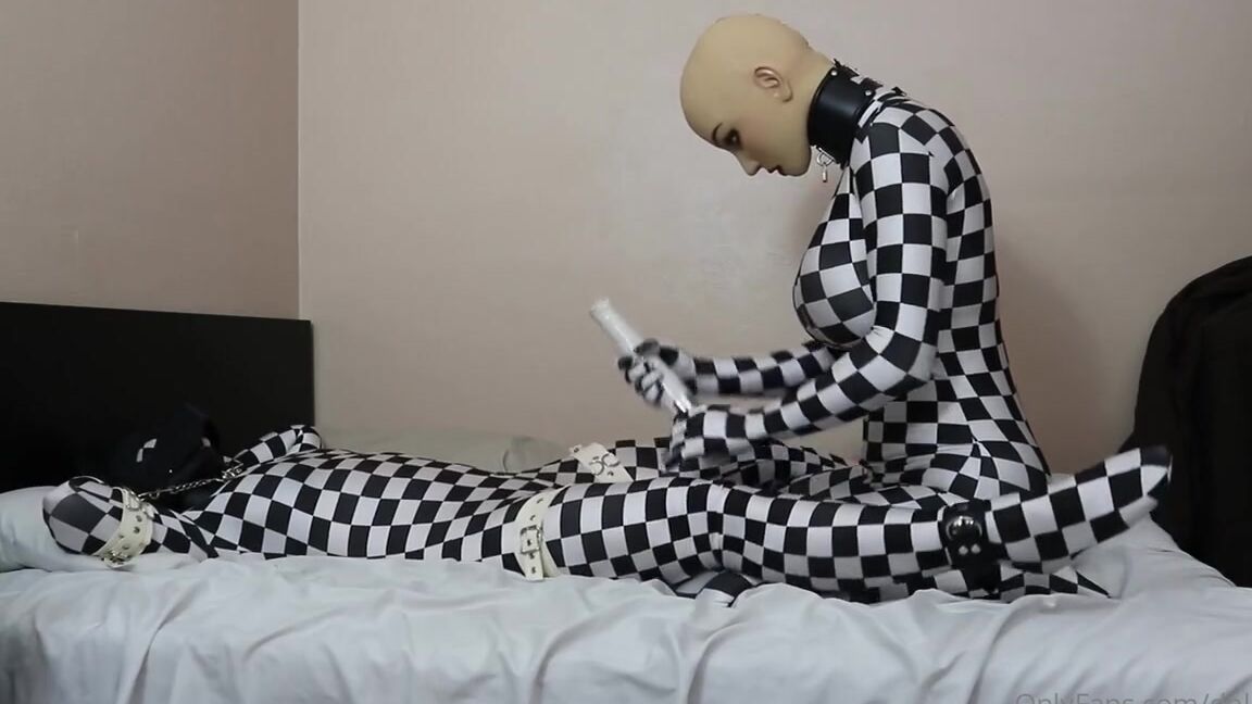 Dollified Nicknamed Dollified Onlyfans Part Two I Bind Up Up Echo Set A Blindfold And Play With My Bound Checkered