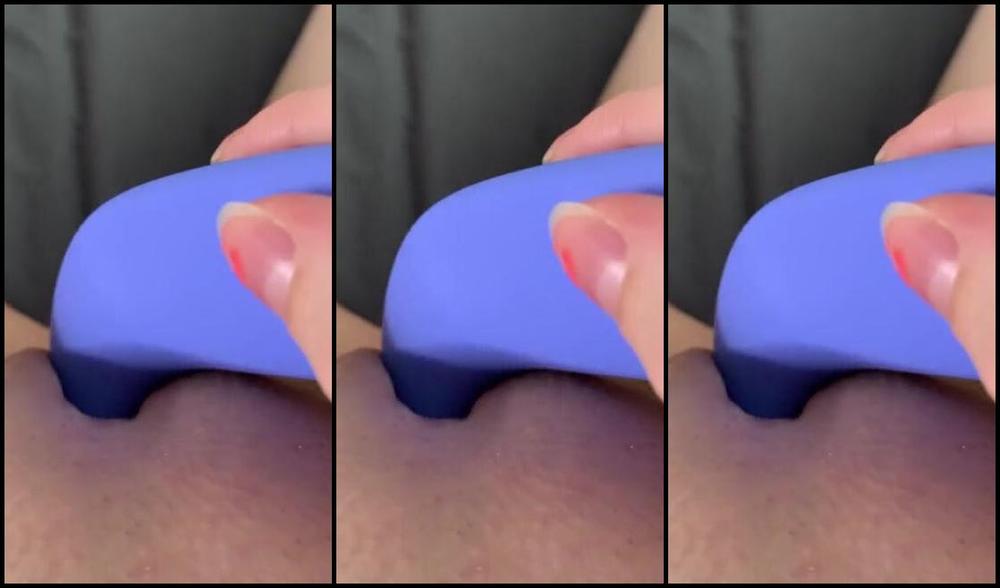 Jennaize Nicknamed Jennaize Onlyfans Using The New Little Toy I Received Yesterday Do You Think It Looks More Blue