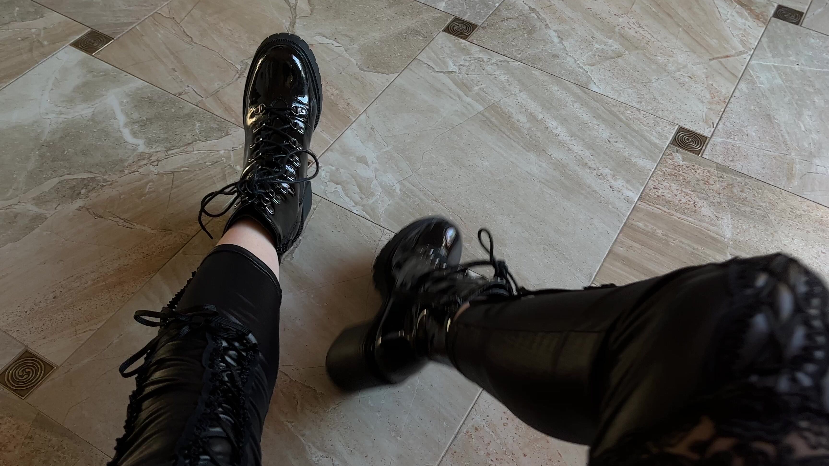 "GoddessAven" boot fetish, boots, femdom pov, pov, sfw, shoe & boot worship POV Boots worship manyvids