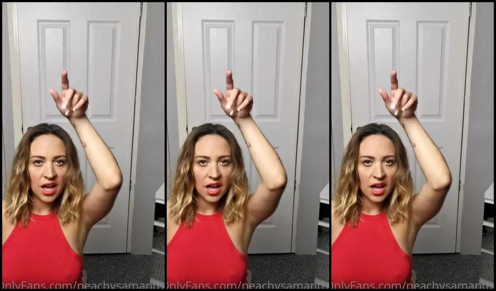 Peachy Samantha Nicknamed Peachysamantha Onlyfans Switched Shorts For Skirt Sorry