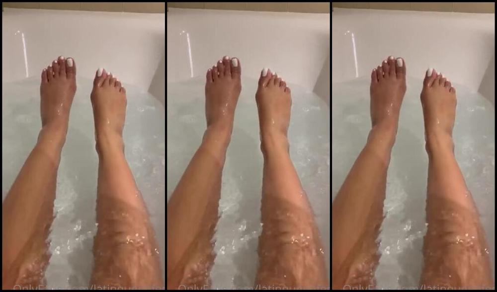 Latin Foot Goddess Nicknamed Latinqueenfeet 03 02 2022 Onlyfans Video Do You Want To Suck These Toes Lick My Soles