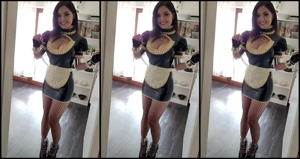 Sophie X Elodie Nicknamed Sophie X Elodie 07 03 2024 Onlyfans Video Zu Hause In Ketten Und Meinem Latex Maid Outfit