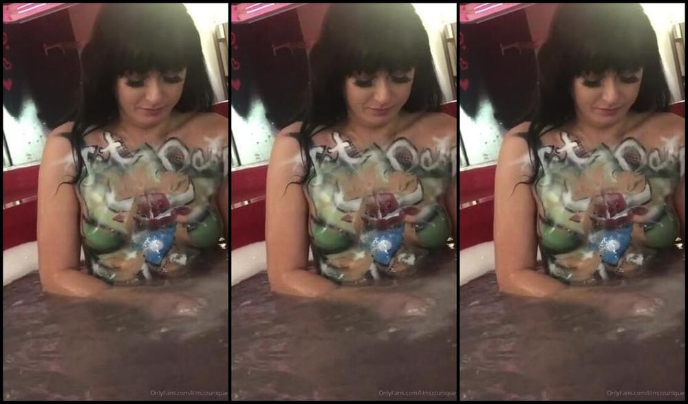 Lilmizzunique Nicknamed Lilmizzunique Onlyfans Pics And Vid Of Me Washing Up In The Jacuzzi I Could Not Get These Sadistic Pasties Off It To 2