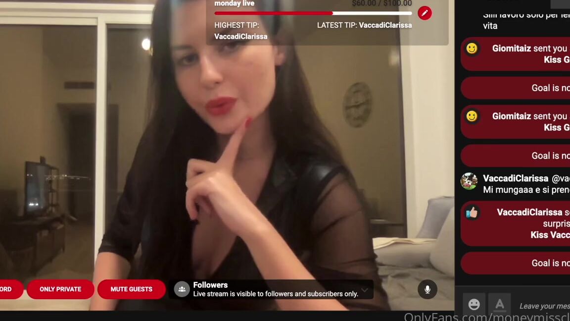 Moneymissclaaa7 Nicknamed Moneymissclaaa7 Onlyfans Monday 26Th Sept Live Stream