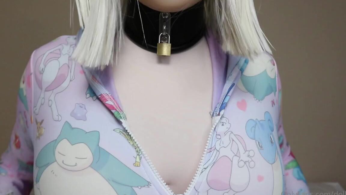 Dollified Nicknamed Dollified Onlyfans Wrapped Up In My Hadatai And Pokemon Snuggle Suit With My Silicone Elf Mask Makes N8D
