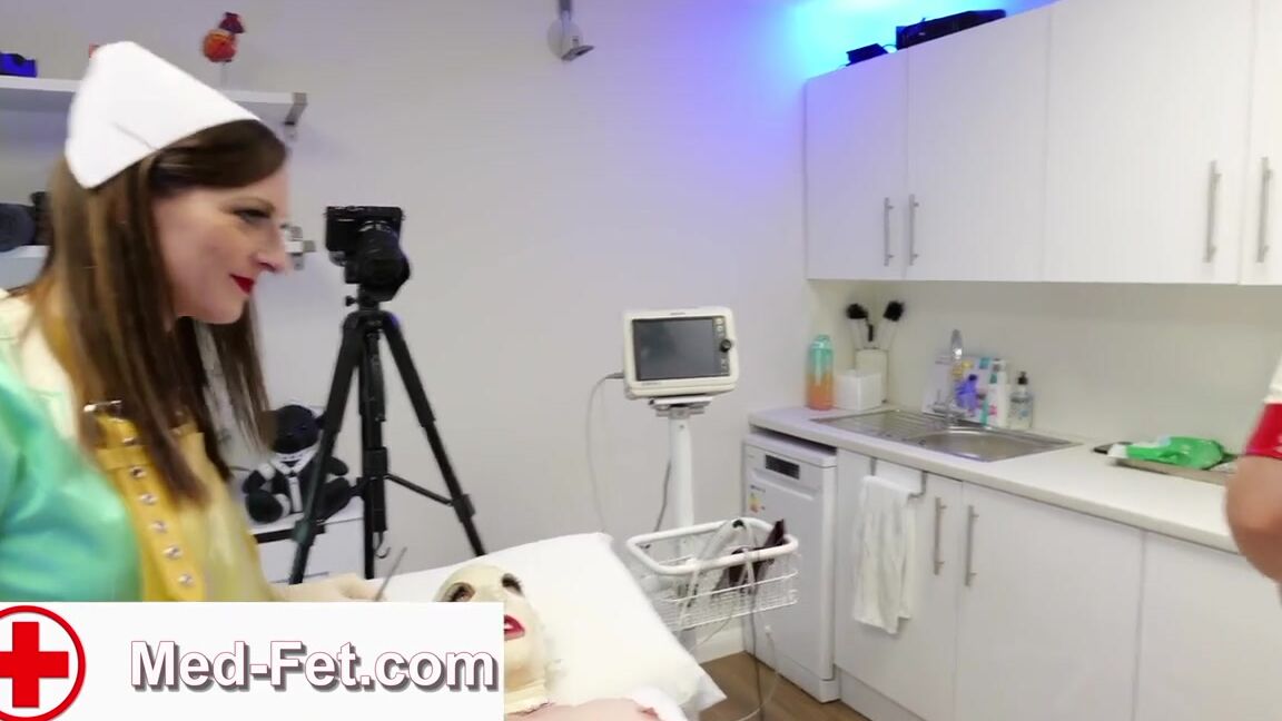 Two Latex Nurses Give Extended Breast Nipple And Vagina Examination Violet Wand And Orgasm Therapy