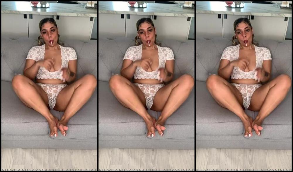 Goddessbelladonnarivae Nicknamed Belladonnarivae 06 23 2021 Onlyfans Video Femdom Jerk Off Instructions White Finger And Toe Nails