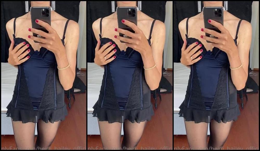 Heidi Bailey Official Nicknamed Heidi Bailey Official 06 15 2021 Onlyfans Video Do You Like My Lingerie