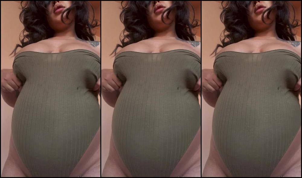 Petite Maya Nicknamed Mayapetite 08 21 2023 Onlyfans Video Good Morning Are You Excited For More Pregnancy Content 1080P