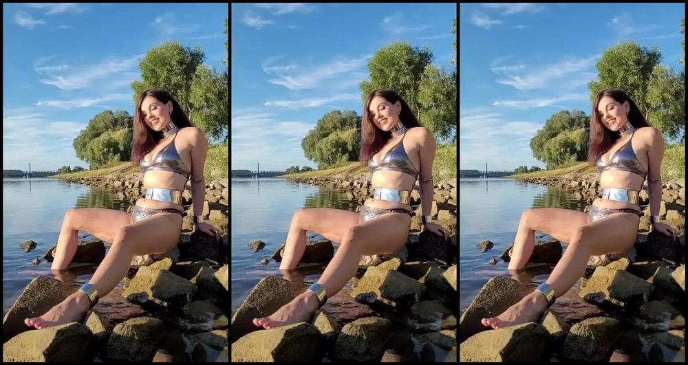 Sophie X Elodie Nicknamed Sophie X Elodie 02 06 2024 Onlyfans Video Im Bikini Und Edelstahl Am Wasser