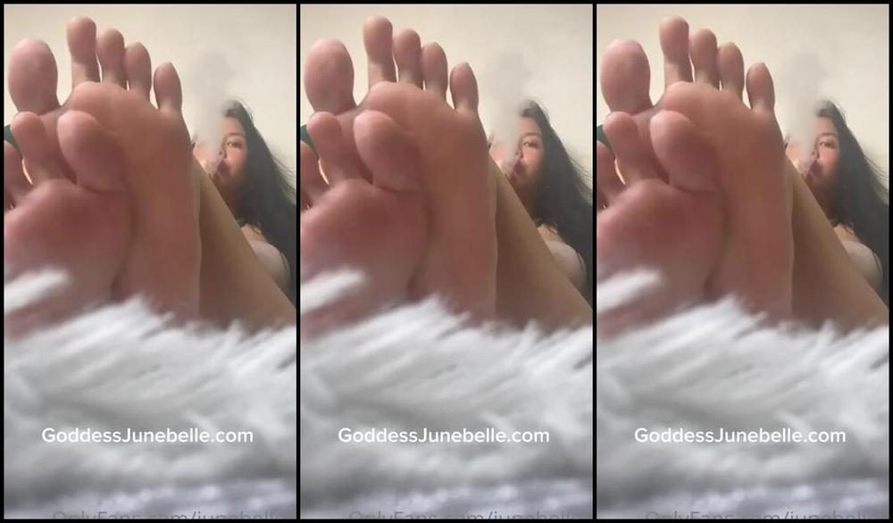 Goddessjunebelle Nicknamed Junebelle99 07 13 2023 Onlyfans Video You Love Being Mesmerized By My Pretty Soles And Toes