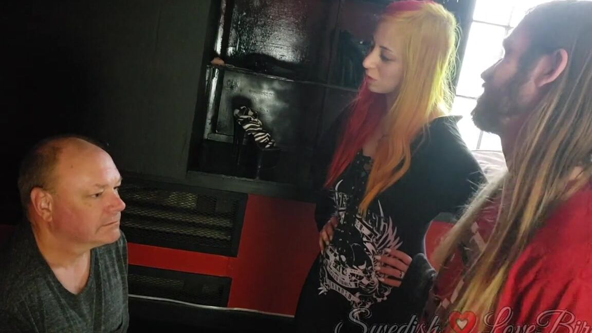 swedish lovebirds alpha couple slapping spitting on humiliating our slave swedish lovebirds Clips4Sale