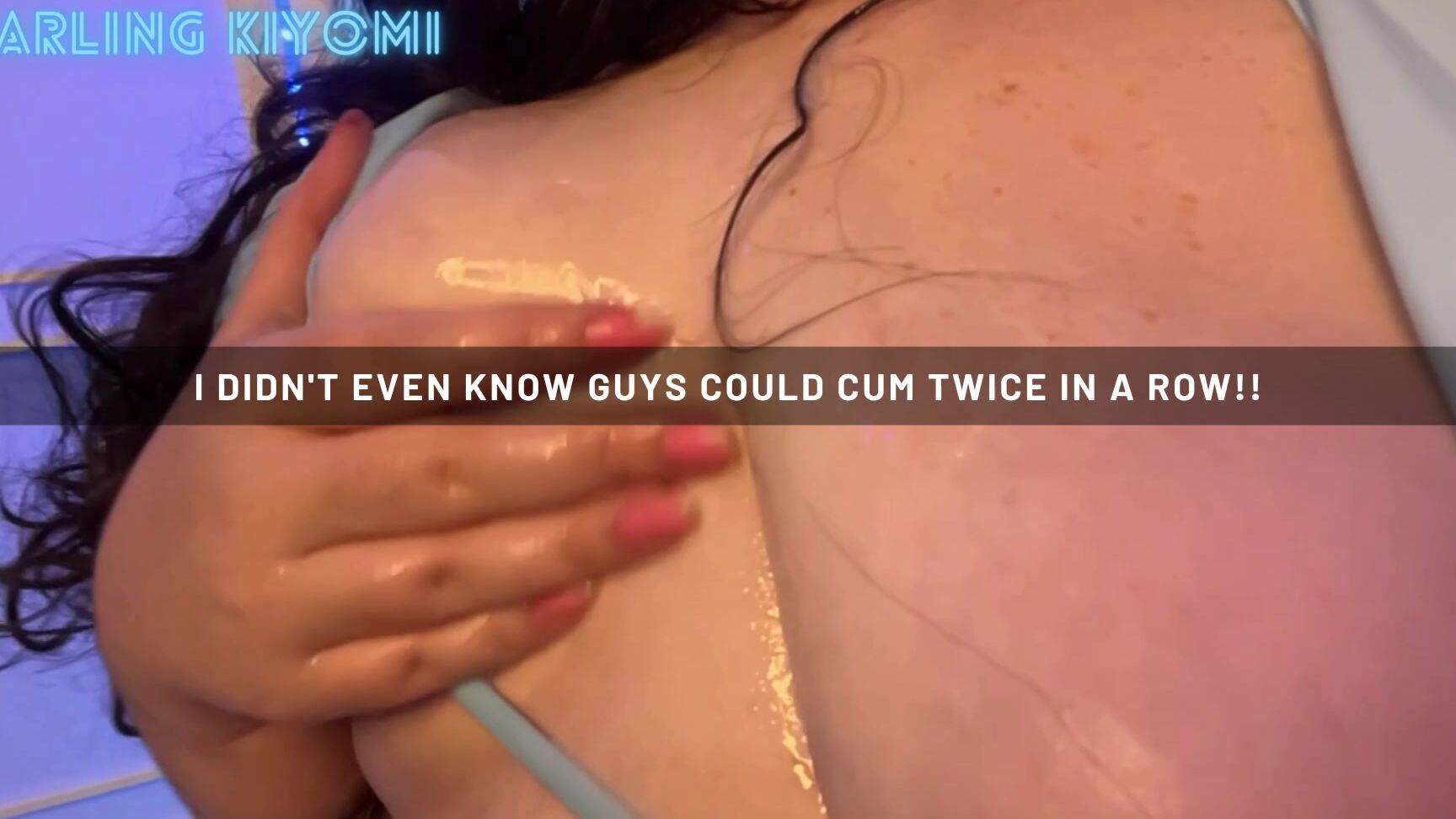 "DarlingKiyomi" cheating wife, cuckolding, double blowjob, facials, kink cucked through snapchat manyvids