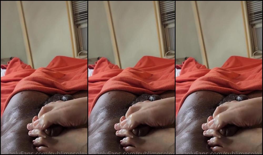 Sublimesolexo Nicknamed Sublimesolexo 04 23 2023 Onlyfans Video He Was About To Explode The Second My Feet Touched His Cock