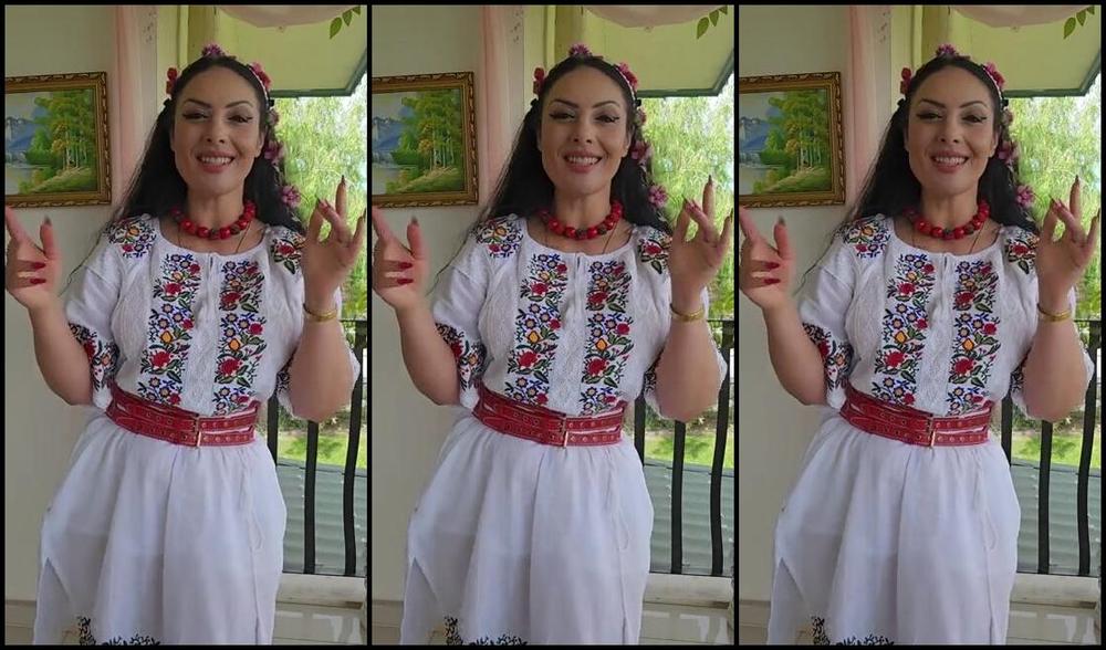 Ezada Sinn Nicknamed Ezada Onlyfans The Outfit Of The Day For The Romanian Easter Sc