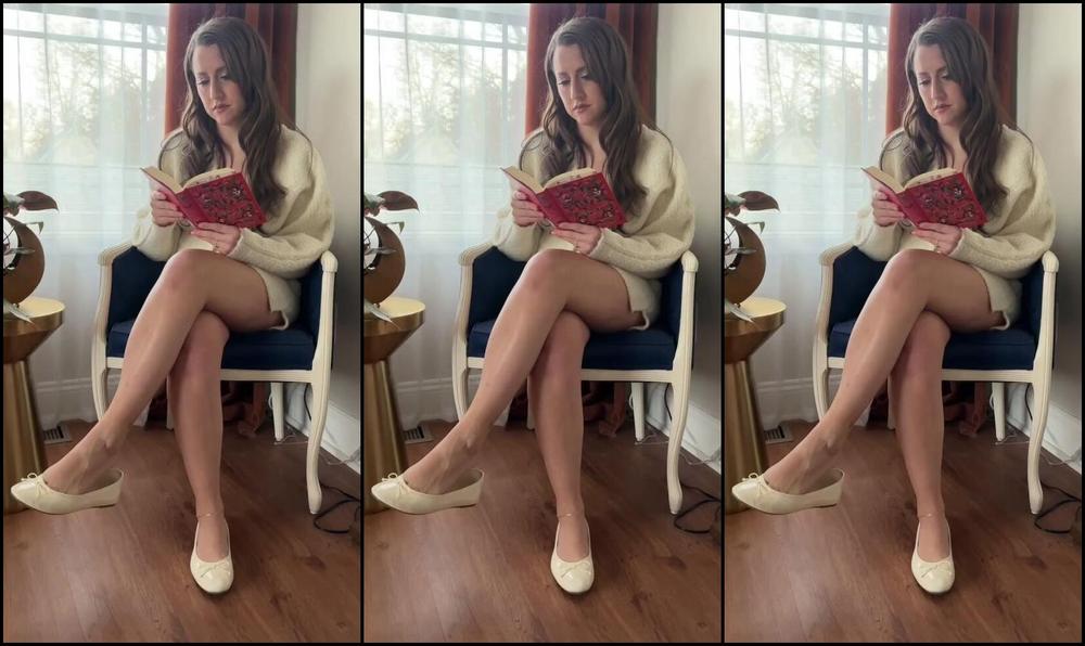 Marshmallow Toes Nicknamed Marshmallowtoes 11 28 2024 Onlyfans Video Watch Me Dangle My Flats While I Ignore You And Read My Book