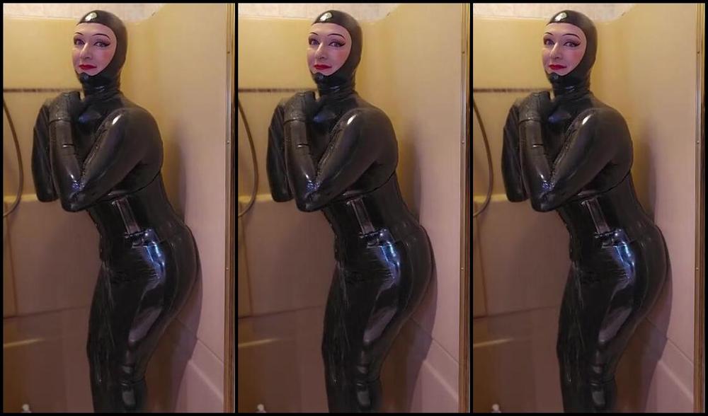 Blueberry Sage Nicknamed Blueberrysage 05 08 2024 Onlyfans Video An End Of Day Shower And Getting Out Of A Neck Entry Dress