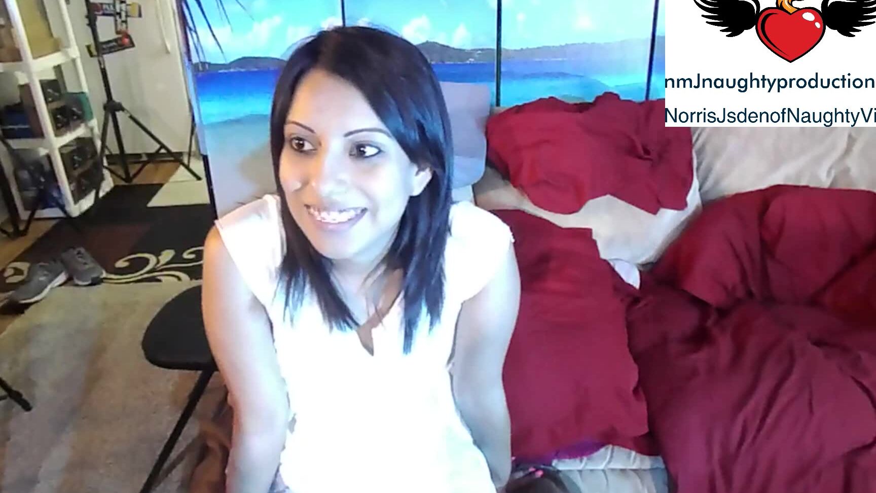 "nmjnaughtyvixens" braces, interracial, latina Mandy Mynx interview manyvids