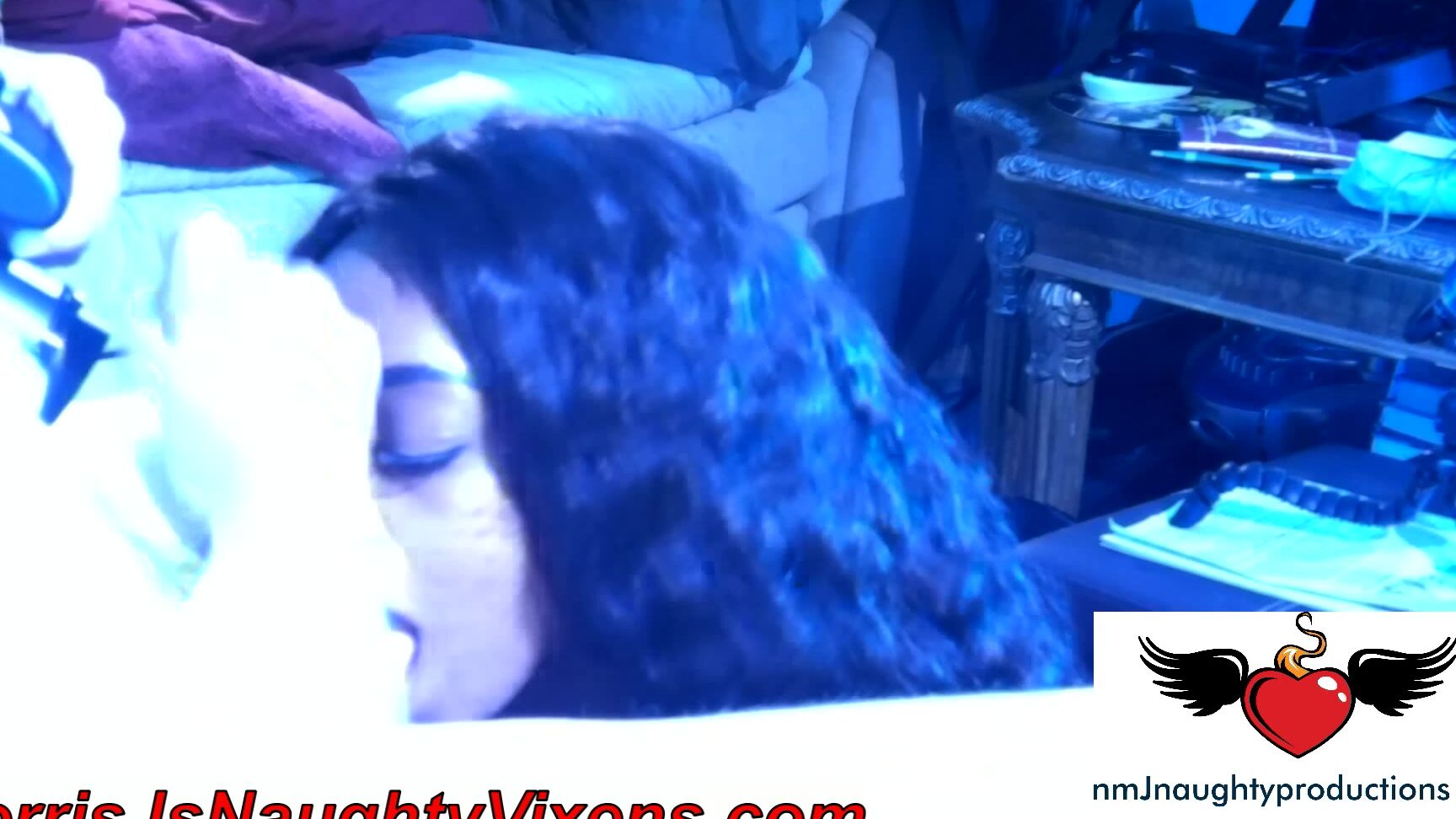 "nmjnaughtyvixens" blowjob, cuckolding, cumshots, doggystyle, fucking Ebony Maid fucked before she leaves Manyvids