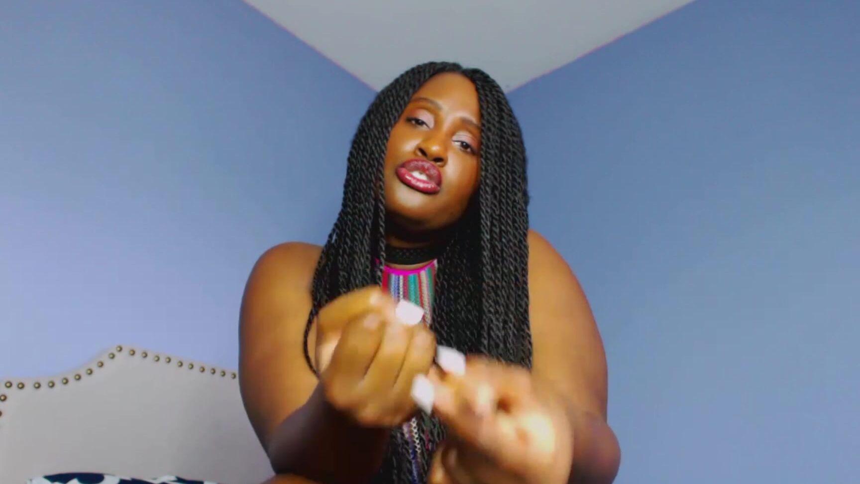 "UnfriendlyBlckHottie" laughing, masturbation humiliation, small dicks, sph, verbal humiliation Failed JOI For Pinky dicks manyvids