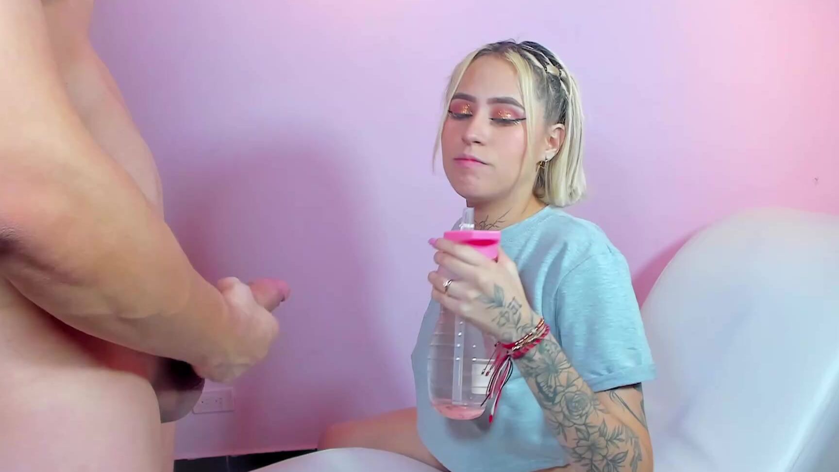 "Vidiverse" deepthroat, fucking, orgasms, sloppy, swallowingdrooling Threeway with Endless Mouth Love Manyvids