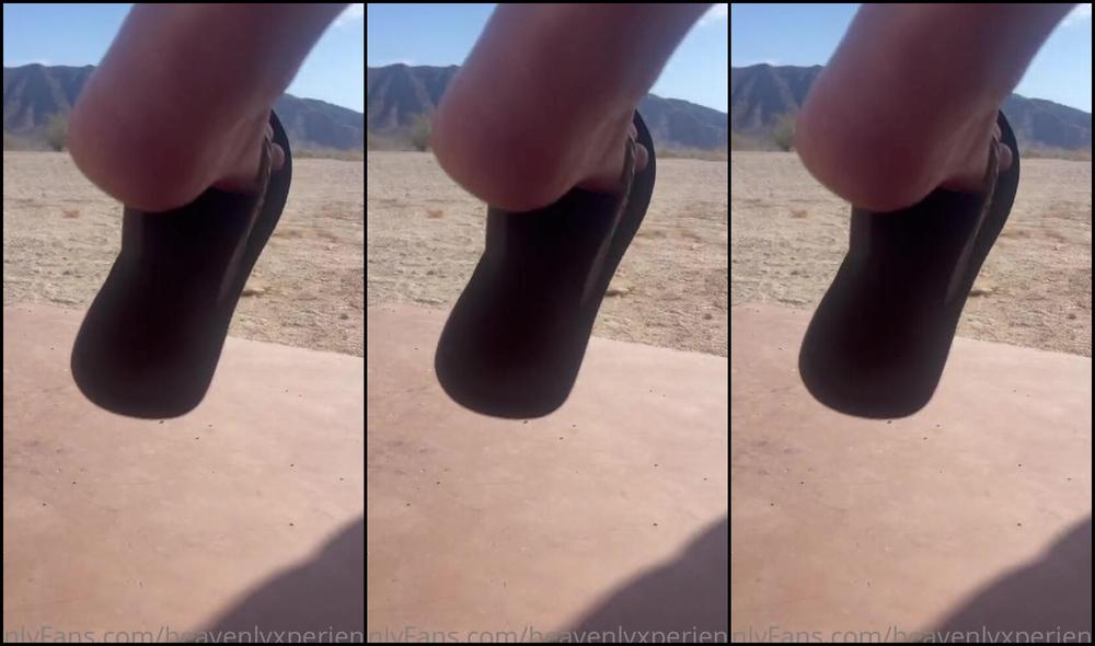 Heavenly Xperience Nicknamed Heavenlyxperience 06 20 2023 Onlyfans Video Flip Flop Flaps In Nm What A View