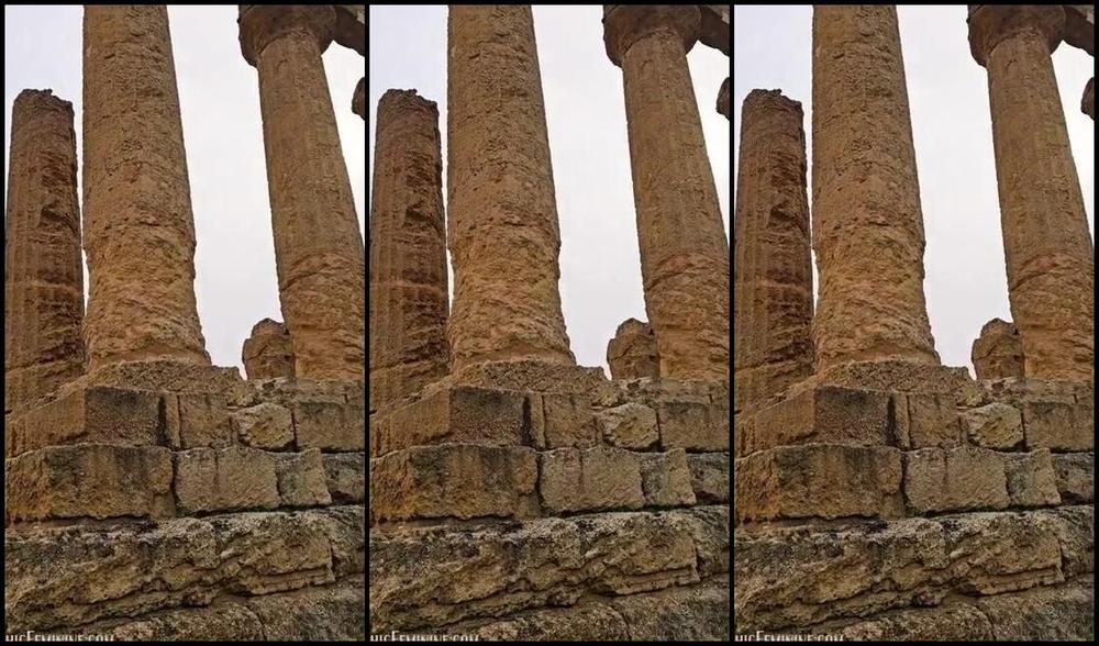 Ezada Sinn Nicknamed Ezada Onlyfans Venturing Into The Timeless Allure Of Valle Dei Templi Sicilia Hand In Hand With Giada Da Vinci