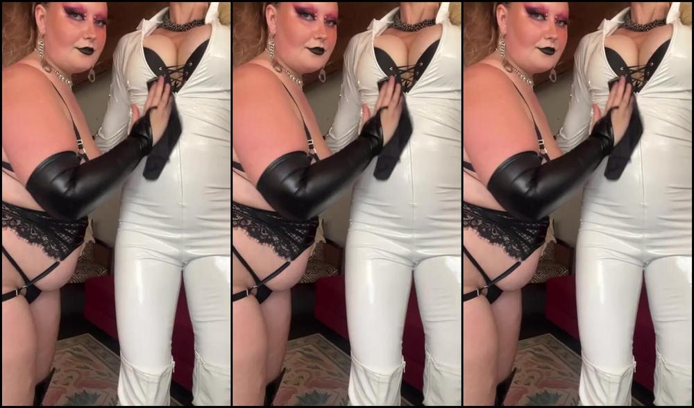 Queen Mary Nicknamed Qu33Nmary 06 30 2023 Onlyfans Video I Got The Luxury Of Polishing Goddesssevera S Catsuit Be Jealous
