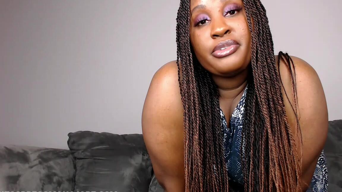 "UnfriendlyBlckHottie" black on black, cuckolding, ebony female domination, interracial, sensual domination Obsessed With Black Sex manyvids