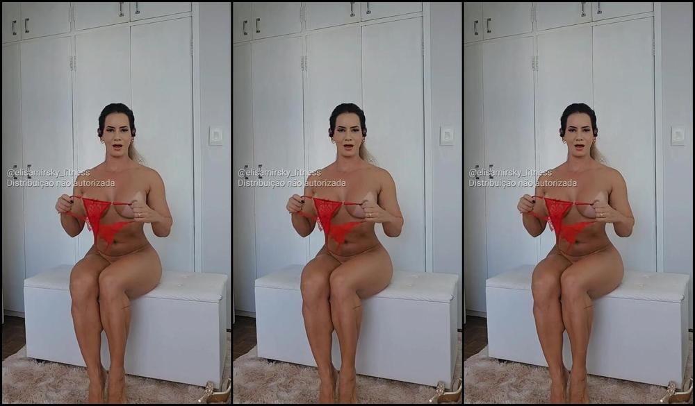 Elisa Mirsky Nicknamed Elisamirsky Fitness 04 23 2025 Onlyfans Video Can You Help Me Choose The Panties For The Next Video
