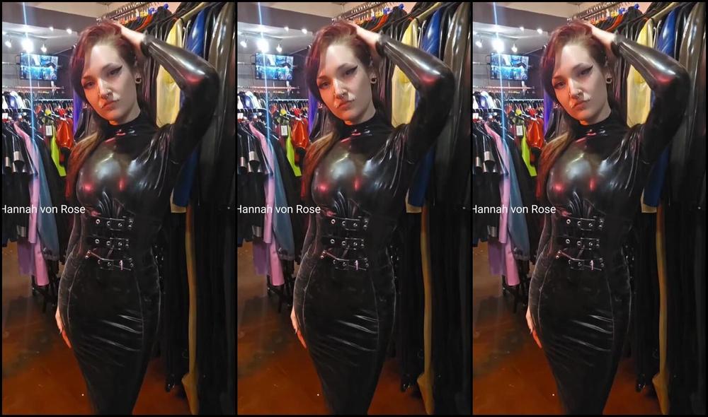 Hannah Von Rose Nicknamed Hannah Von Rose 07 25 2025 Onlyfans Video Do You Want Any Customs Today Im Getting Ready