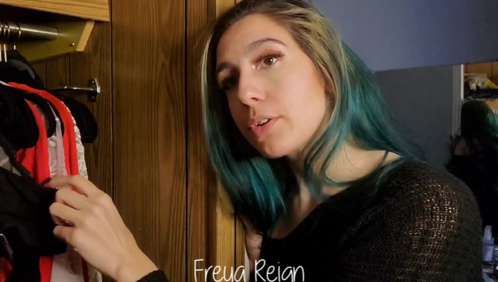 "Freya Reign" bratgirls, femdom, gfe, imposedcrossdressing, sfw, sissification Caught In My Closet Sissification manyvids