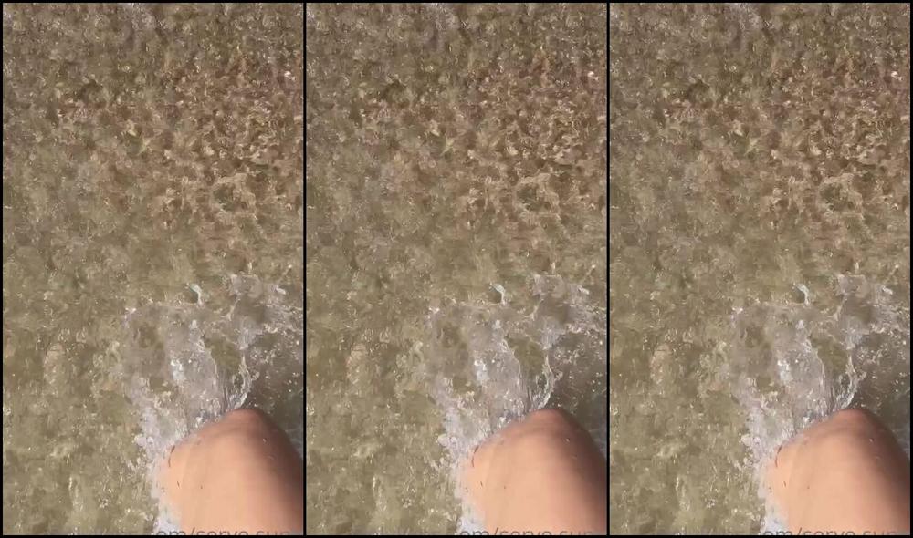 Mistrix Sunmi Nicknamed Serve Sunmi 01 18 2023 Onlyfans Video Beach Feet Video I Just Love The Way The Sand Exfoliates My Feet Now