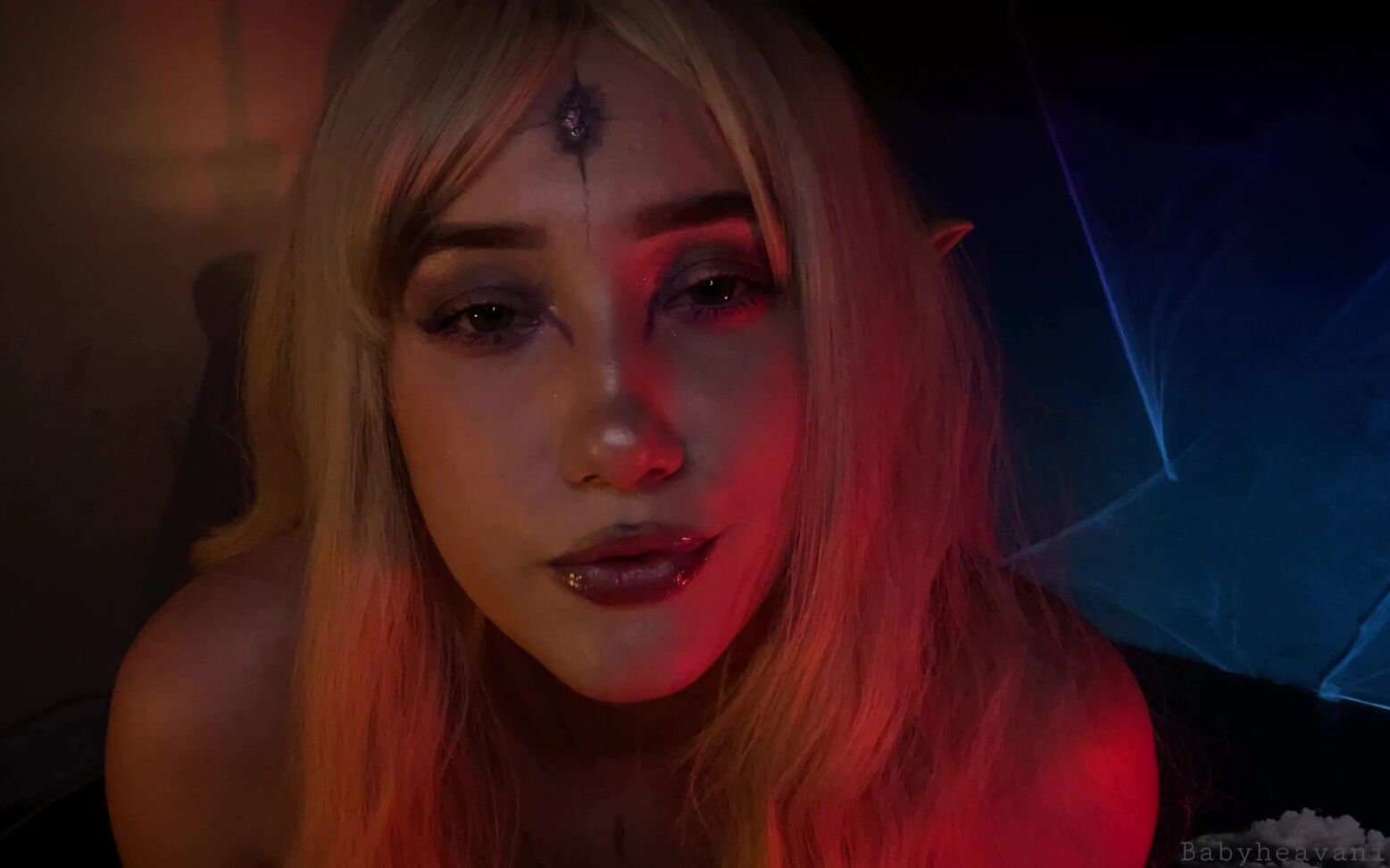 "Babyheavanian" ahegao, cumcountdown, jerkoffinstruction, joi, sfw, spookyszn Good girl gone Evil Elf JOI Manyvids