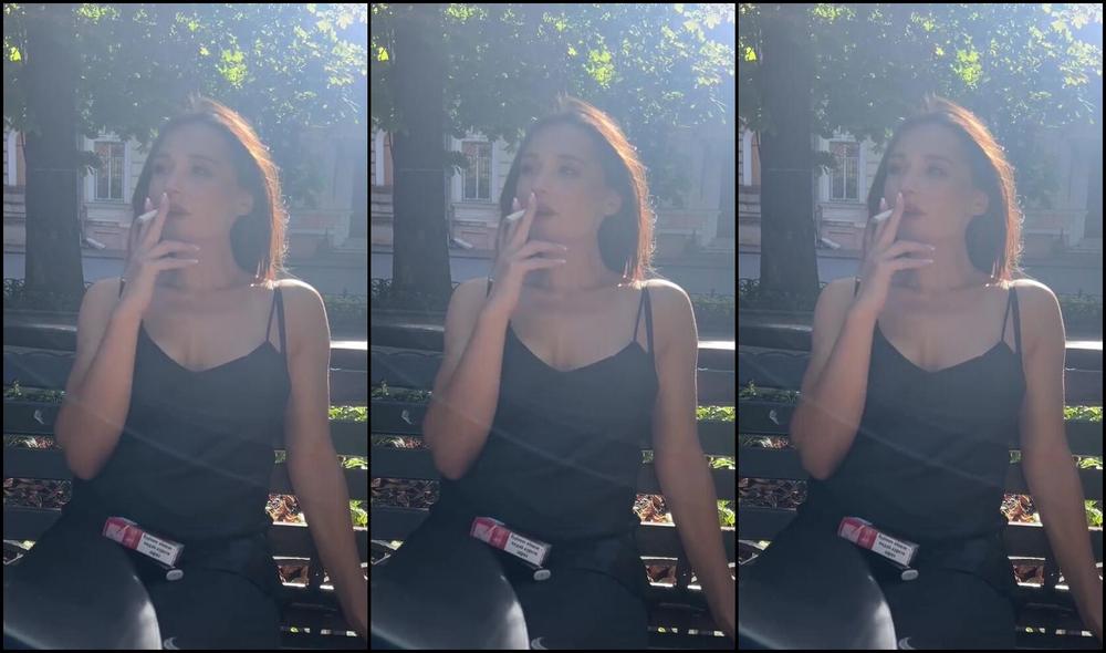 Only Yana Nicknamed Only Yana 09 07 2024 Onlyfans Video When I Go To The City I Can Smoke In Several Places