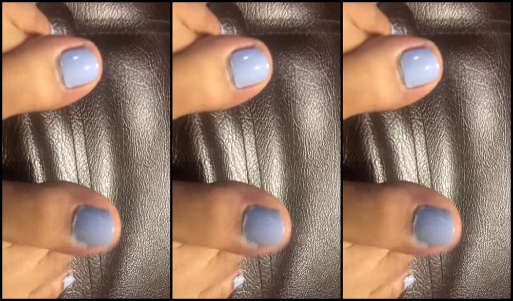 Lotus Lain Nicknamed Itslotuslain 04 20 2020 Onlyfans Video Heres Those Toesies Ya Ordered Freshly Painted One Periwinkle 6Vq