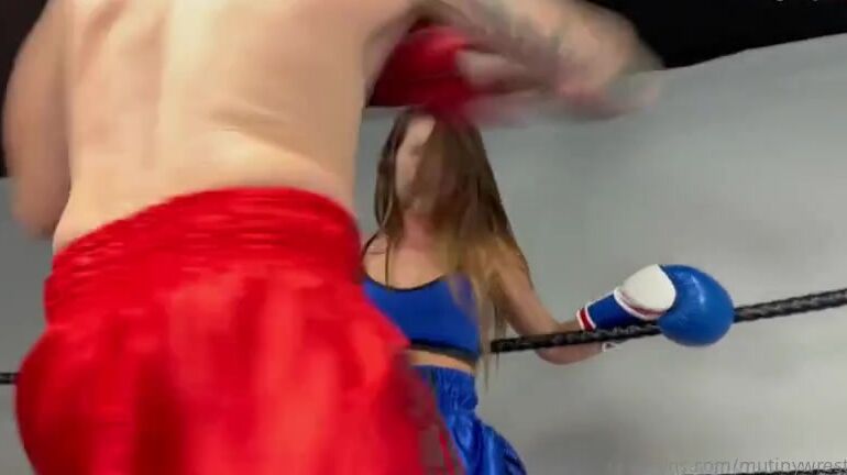 Mutinywrestling Nicknamed Mutinywrestling 03 17 2024 Onlyfans Video Boxing Match Between Aaron And Constance