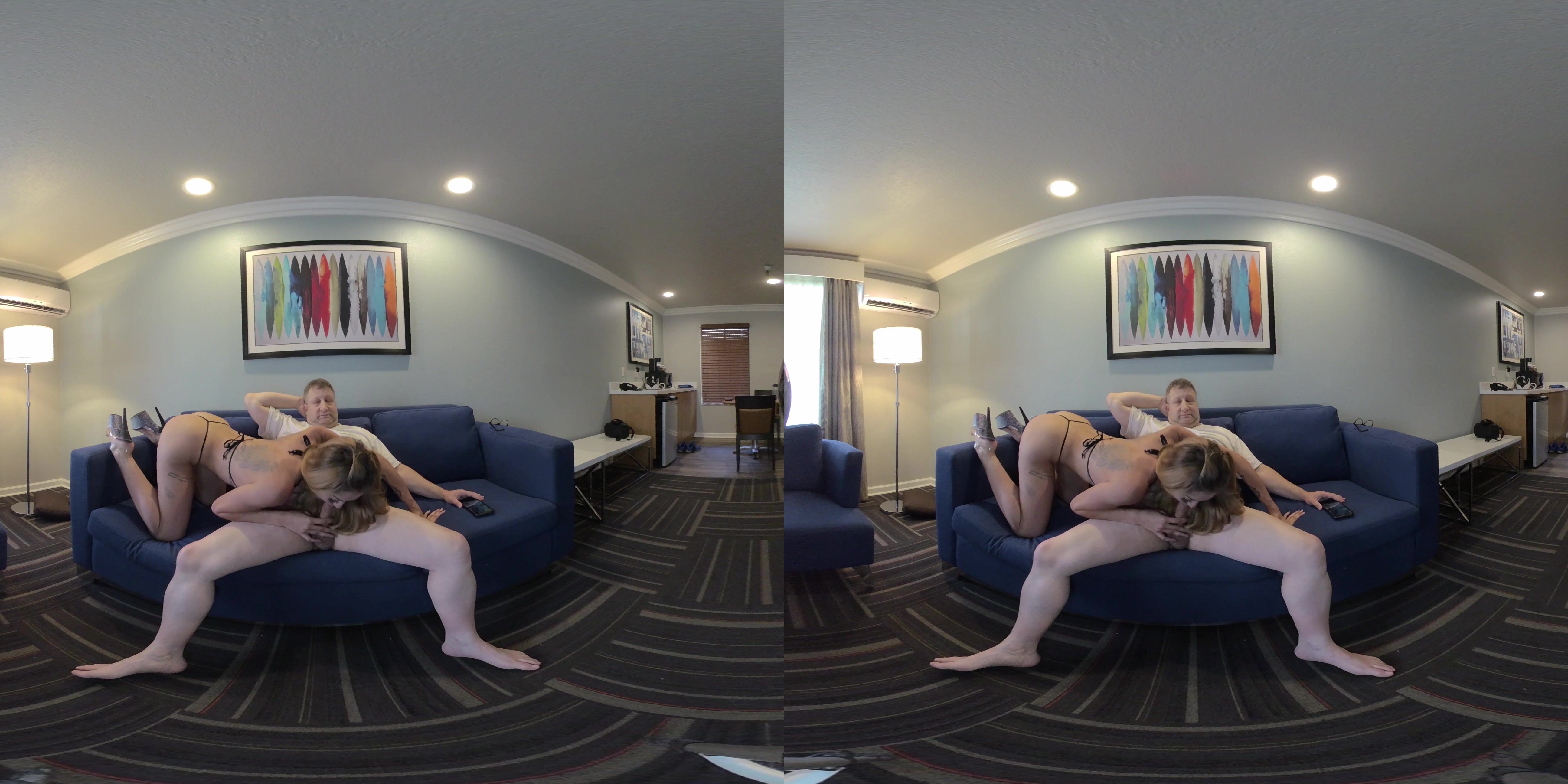 "TadPoleXXXStudio" 3d, bareback, blowjob, cowgirl, virtualreality VR 3D Leah Comes Back Part 1 of 3 Manyvids