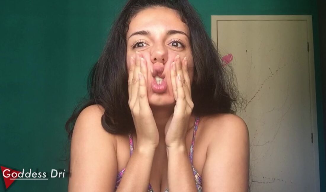 "GoddessDri" face fetish, goddess worship, laughing, sensual domination, silly faces Faces manyvids