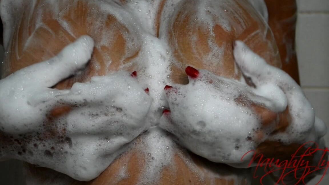 "Stormi Winters" masturbation, tattoos, big tits, shower scenes Soapy Treats Manyvids