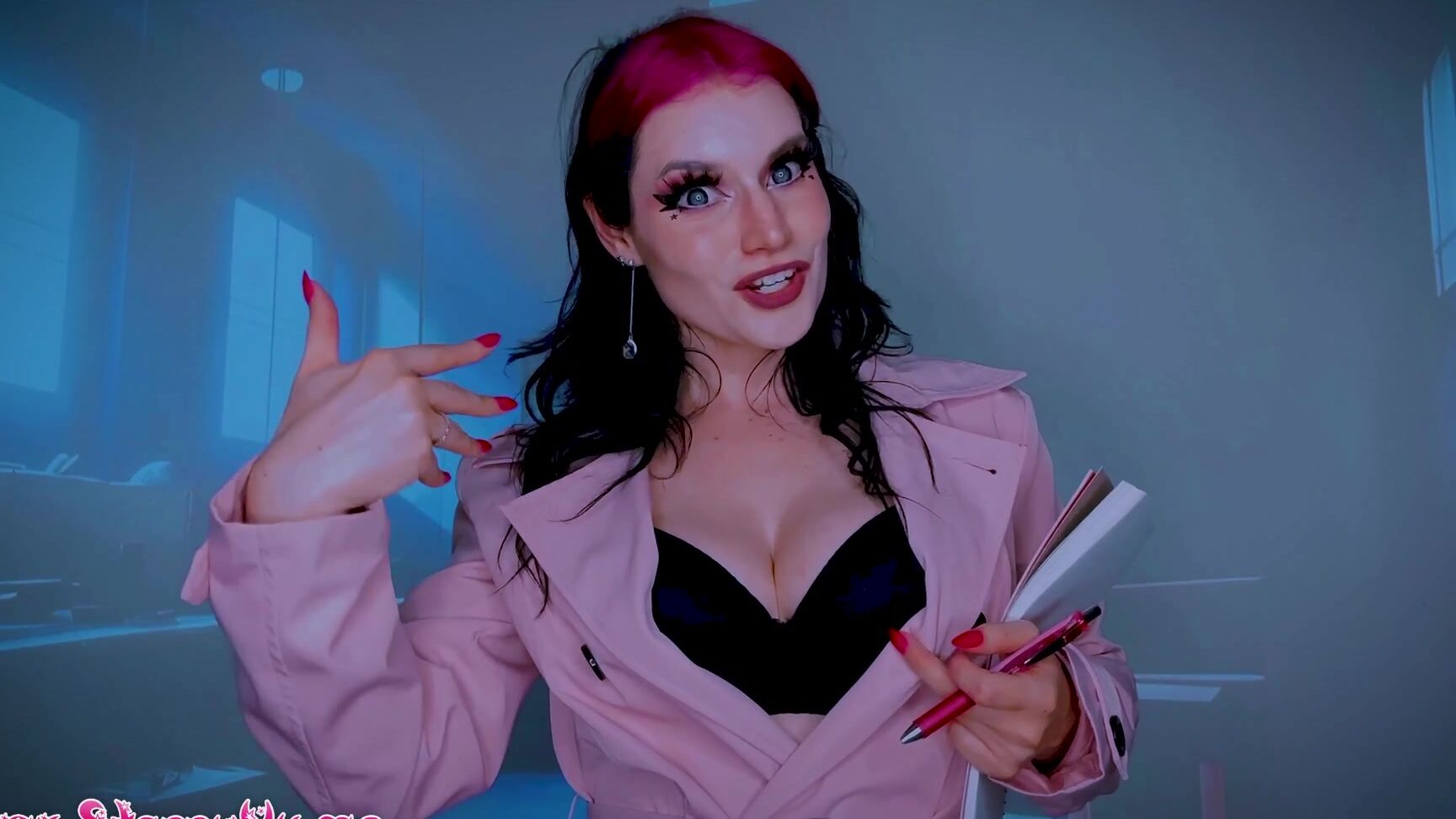 "Starry Yume" chastity, femdom pov, interrogation, joi, sfw, sph Suspected by SPH Manyvids